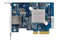 QNAP QXG-10G1T - Verkkosovitin - PCIe 3.0 x4 matala profiili - 10Gb Ethernet x 1 malleihin QNAP QGD-1600, TS-1232, 253, 453, 473, 832, 853, 877, 977, TVS-2472, 473, 673, 872, 873 QXG-10G1T