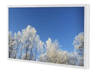HI-ND Wall Casing EASY 75" Landscape - Asennuspakkaus (suojakotelo) malleihin LCD-näyttö - metalli - valkoinen, RAL 9003 -näytön koko: 75" -kiinnitysliitäntä: enintään 600 x 600 mm - seinään asennettava malleihin LG 75UH5F-B, 75UH5F-H; Samsung QB75B, QB75R-B, QH75B, QH75R, QM75B, QM75R-B WC7500-0101-01
